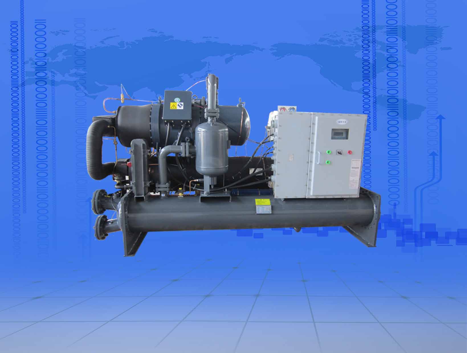 化工行業(yè)用水冷式乙二醇低溫機組